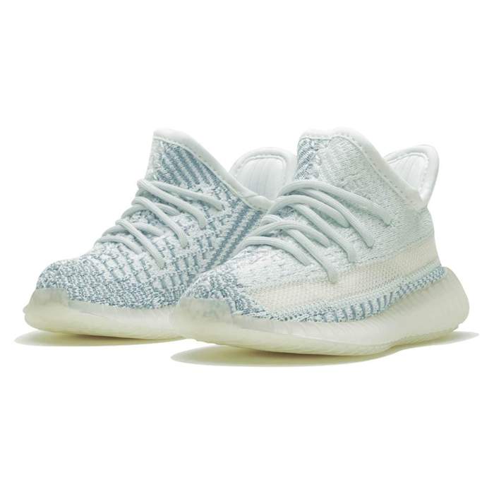 YEEZY BOOST 350 V2 CLOUD WHITE (INFANTS) - The Edit LDN