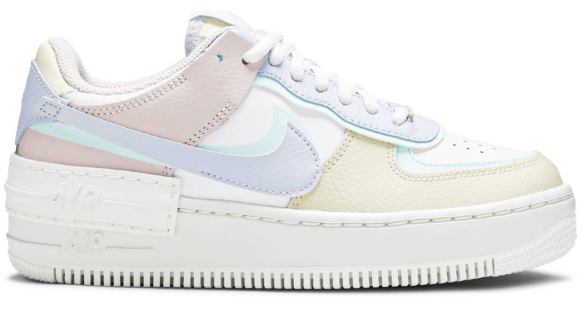 NIKE AIR FORCE 1 LOW SHADOW WHITE GLACIER BLUE GHOST (W) - The Edit LDN